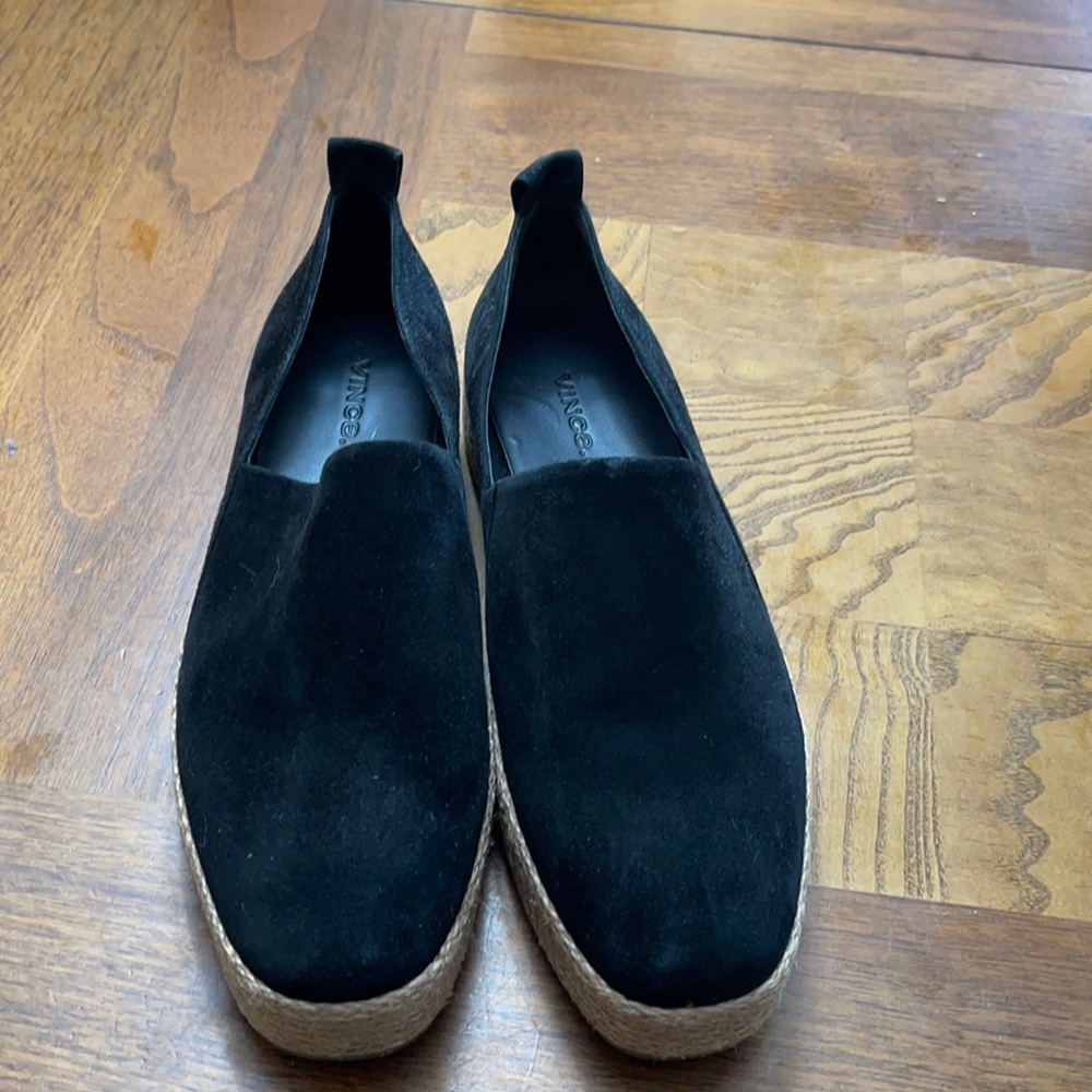 Vince black sz 8 slip on espadrilles - Picture 2 of 5